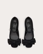 VALENTINO GARAVANI BOWJANE MARY-JANE BALLERINA IN CREPE FABRIC 20MM - Image 2